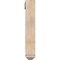 Ekena Millwork Imperial Arts and Crafts Smooth Bracket w/ Offset Brace, Douglas Fir, 5 1/2"W x 26"D x 34"H BKT0604X26X34IMP03SDF - alternate 2